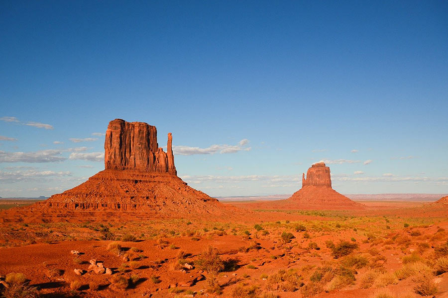 Monument Valley, located in the Navajo Nation