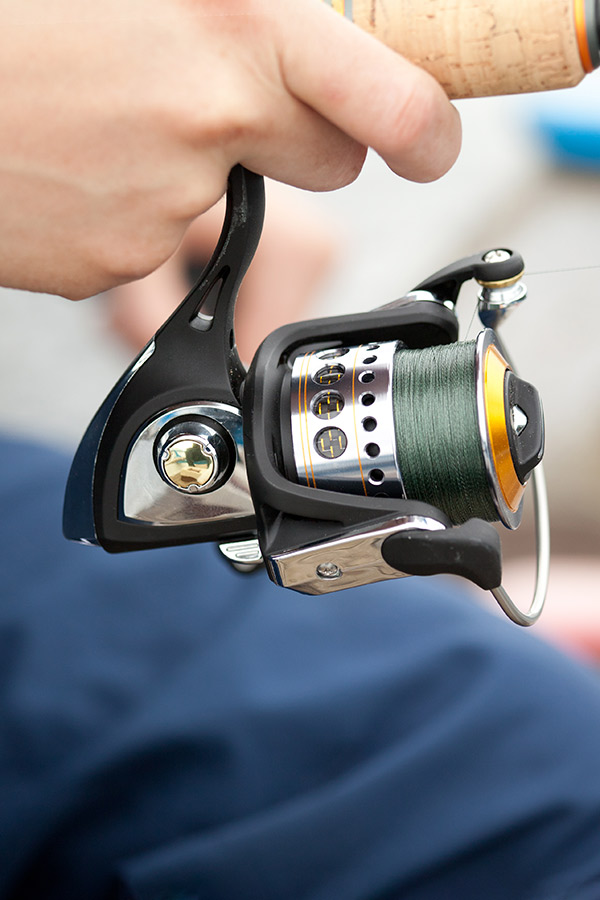 A fishing rod and reel