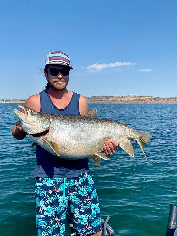 Full Scale: Potential World Record Lake Trout Caught in Colo - In-Fisherman