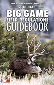Utah Big Game Field Regulations cover