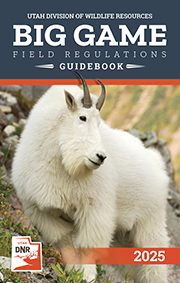 Utah Big Game Field Regulations Guidebook cover