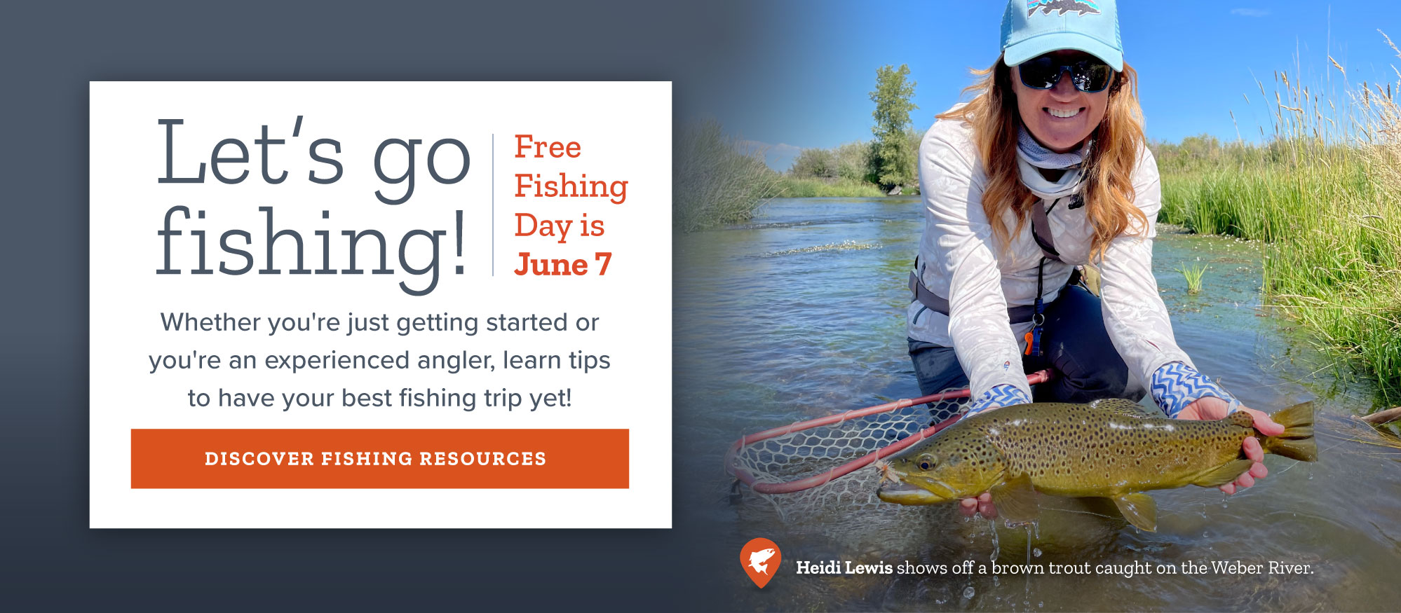 Free fishing day is June 7!