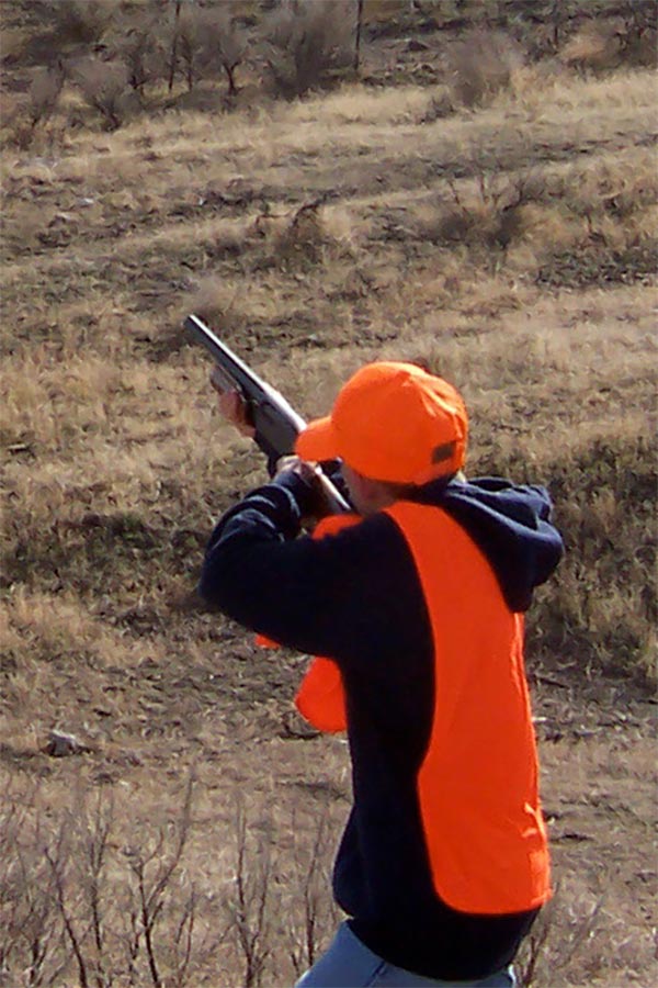 Youth pheasant hunt