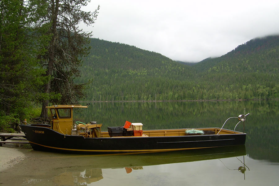 Boat at Bear Lake