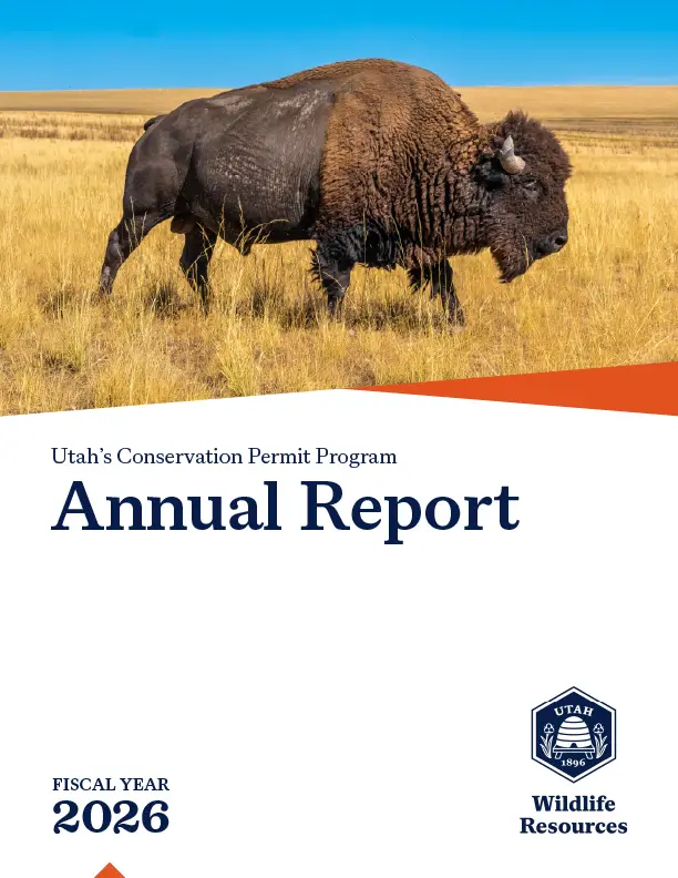 Utah's Conservation Permit Program Annual Report, FY2026